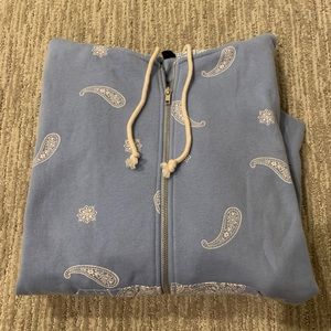 PacSun Bandana Print Hoodie Sweatshirt - womens M